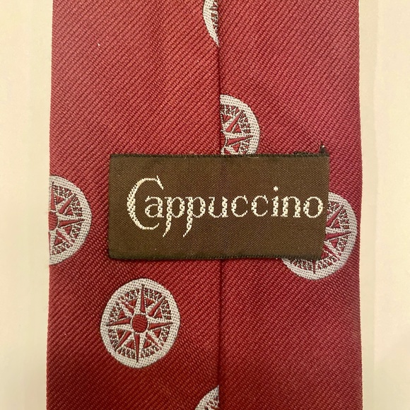 Vintage 1990s Tie w/ Nautical Compass Design - Picture 5 of 12